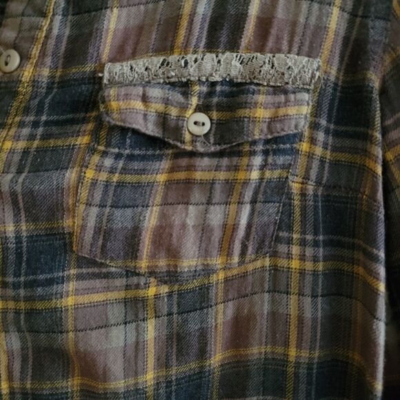 Promod Woman's long sleeve Flannel Pre-owned - Picture 3 of 6